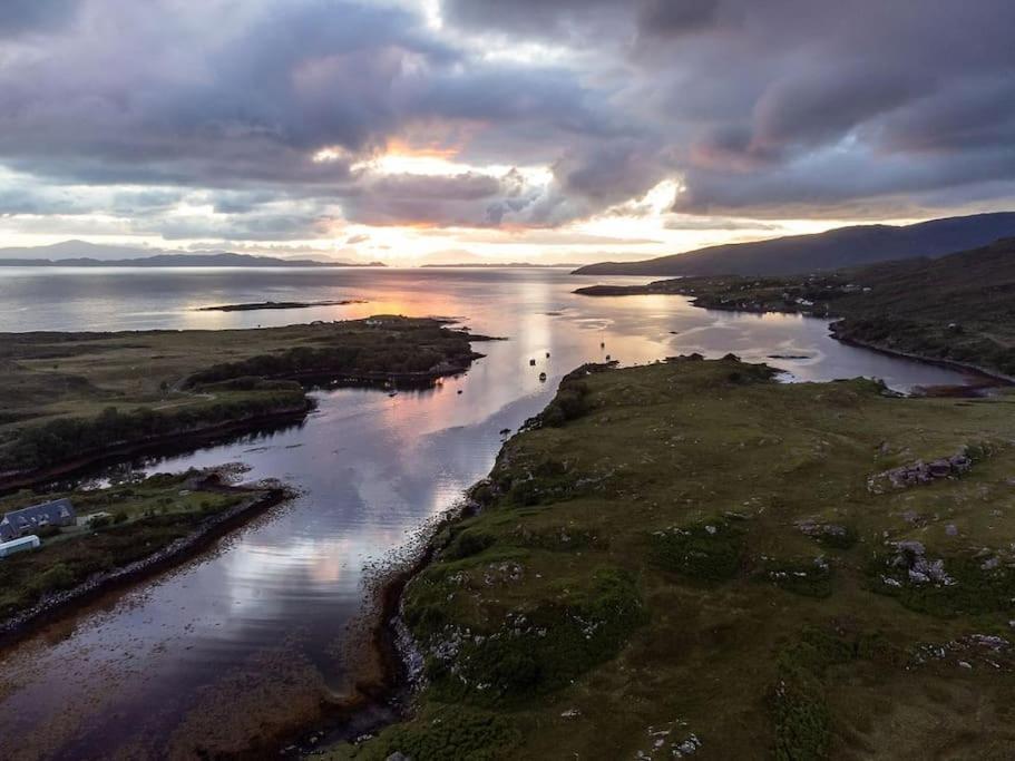 Luxury Self Catering 1 Bed Cottage With Log Burner Applecross Exteriör bild